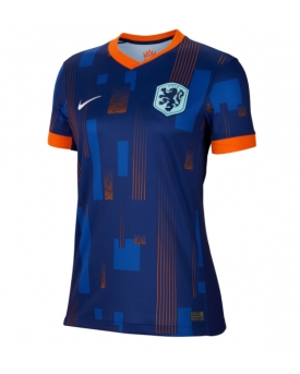 Paesi Bassi Maglia Gara Trasferta Repliche Europei 2024 Donna